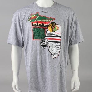 New Reebok Minnesota Wild NHL 2016 Stadium Series T-Shirt Men’s Small