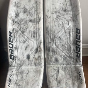 Medium 2024 Bauer Supreme Mach Goalie Leg Pads (Used)