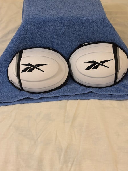 NOS Pro Stock Reebok JDP Ice Hockey Shoulder Pad Replacement Caps Senior