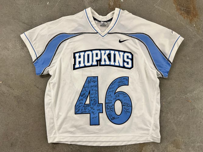 *SIGNED* Mid 2010’s Johns Hopkins Nike Game Jersey