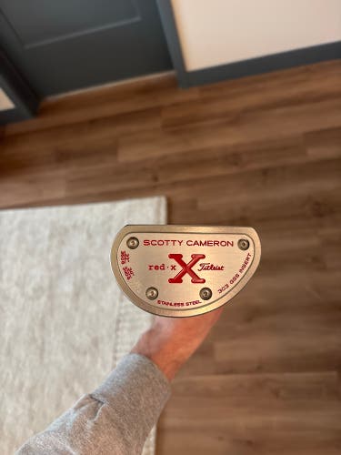 Scotty Cameron Titleist Scotty Cameron Red X Mallet Right Handed Putter 35"