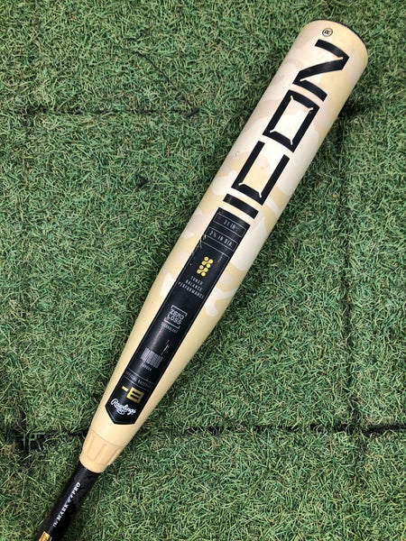 2025 Rawlings Icon Composite Bat USABat Certified (-8) Composite 23 oz 31" (Used)