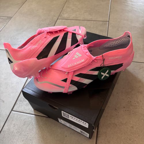 Pink Unisex Size M 11.0 (W 12.0) Adidas Predator Elite FG Cleats (New)