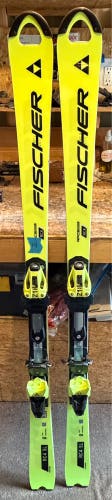 Fischer RC4 WC SL 158 cm Skis With Bindings (Used)