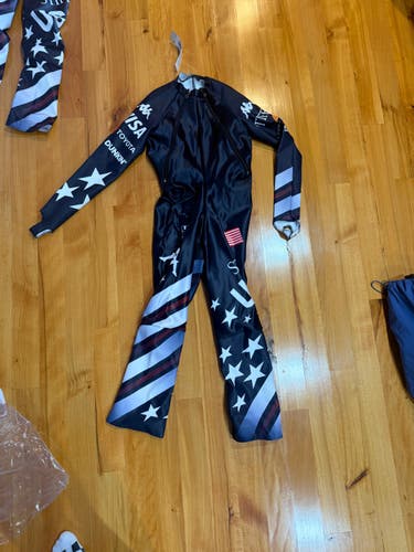 New 2025/2026 Us Ski Team Speed Suit Fis Legal Size Small