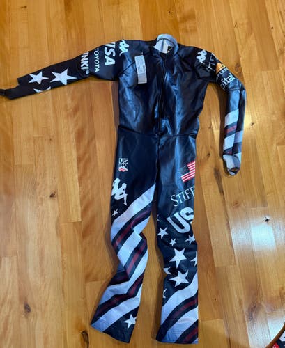 New 2025/2026 Us Ski Team Speed Suit Fis Legal Size Small
