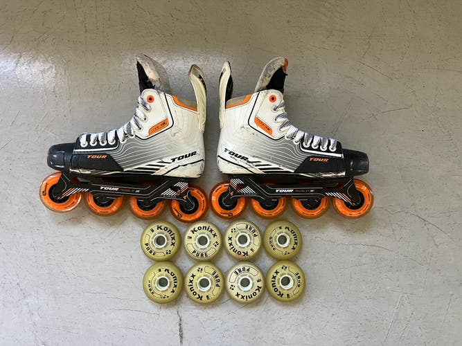 Tour Code 3 Inline Skates Regular Width Size 8 (Used)