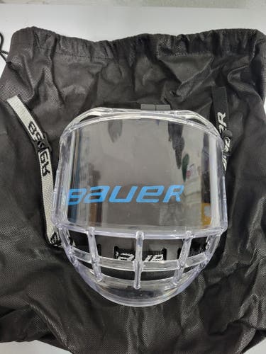 Large Bauer Concept 3 Full Shield Visor (Used)