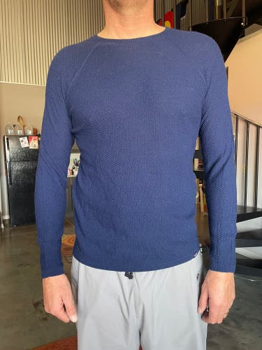 Blue XXL Men's Patagonia knitted Moreno wool Shirt (Used)