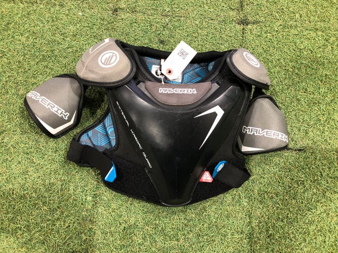 Small Youth Maverik Charger Shoulder Pads (Used)