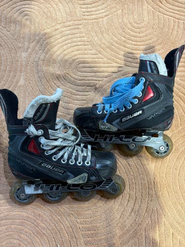 Junior Bauer Vapor X40R Inline Skates Regular Width Size 4 (Used)
