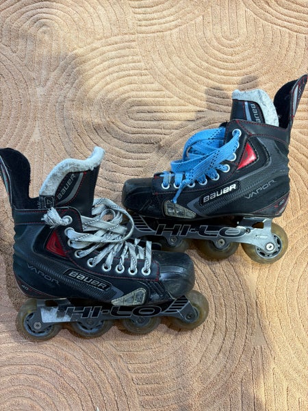 Junior Bauer Vapor X40R Inline Skates Regular Width Size 4 (Used)