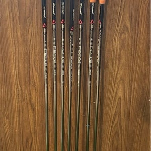 Men's 2023 Callaway Paradym X Right Handed Iron Set Stiff Flex (7 Clubs) #5 - #9, PW, GW Graphite Sh