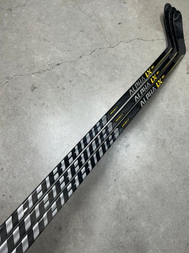 3 PACK 85 Flex P28 Senior Warrior Alpha LX Pro Left Hand Hockey Stick Pro Stock (New)