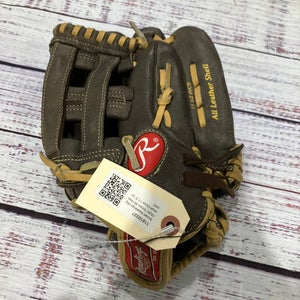 Brown Rawlings Highlight Series RH Baseball Glove 11.5" (Used)