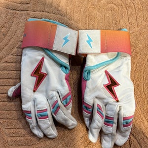 Youth Large Bruce Bolt Batting Gloves (Used)