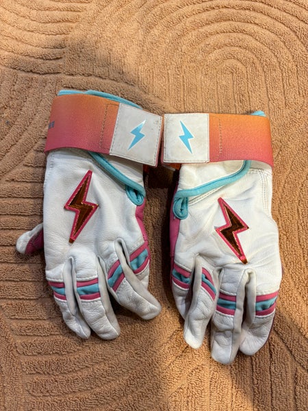 Youth Large Bruce Bolt Batting Gloves (Used)