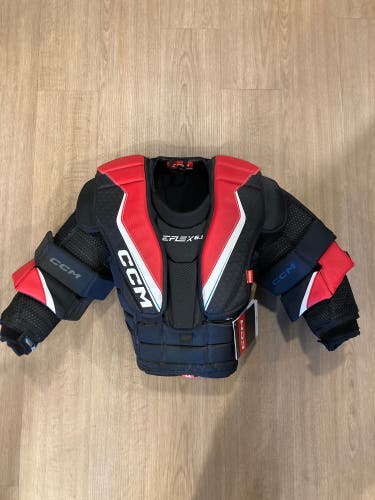 Junior Large/Extra Large CCM Extreme Flex E6.5 Goalie Chest Protector