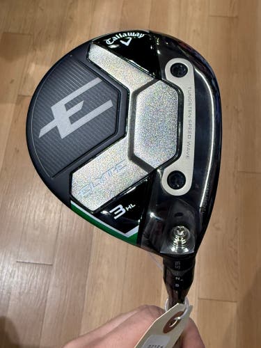 NEW Men's Callaway Elyte Right Handed 3 Wood | Stiff Flex | Denali 70 Gram Graphite Shaft