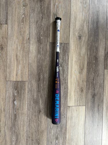 2026 DeMarini Voodoo One Alloy USABat Certified Bat (-5) 25 oz 30" (Used)