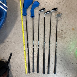 Junior Top Flite Blue Left Hand Clubs (Full Set) Junior 6 Pieces