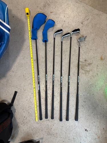 Junior Top Flite Blue Left Hand Clubs (Full Set) Junior 6 Pieces