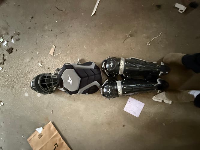 Black All Star Advanced Series Catcher's Set (New)