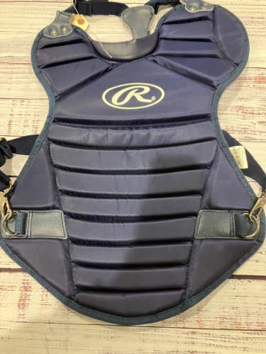 Blue Adult Rawlings Catcher's Chest Protector (Used)