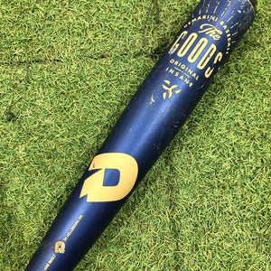 2021 DeMarini The Goods One Piece Alloy Bat BBCOR Certified (-3) Alloy 29 oz 32" (Used)
