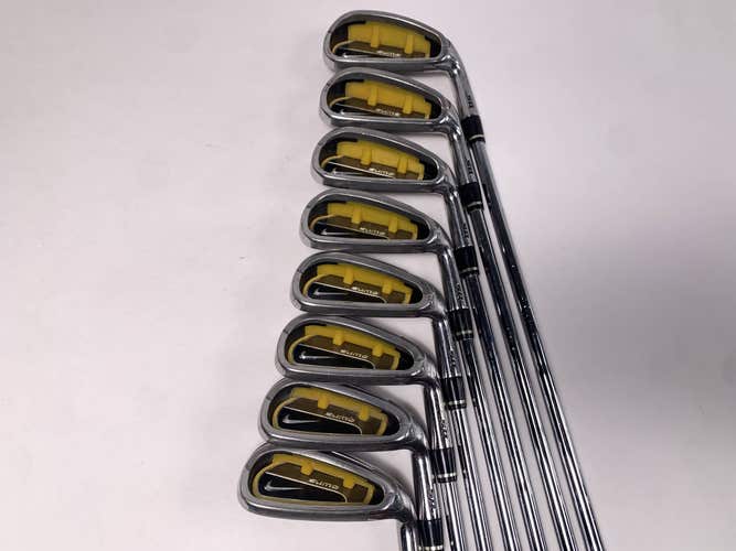 Nike Sasquatch Sumo Iron Set 4-PW+AW Speedstep Superlite Stiff Steel Mens RH