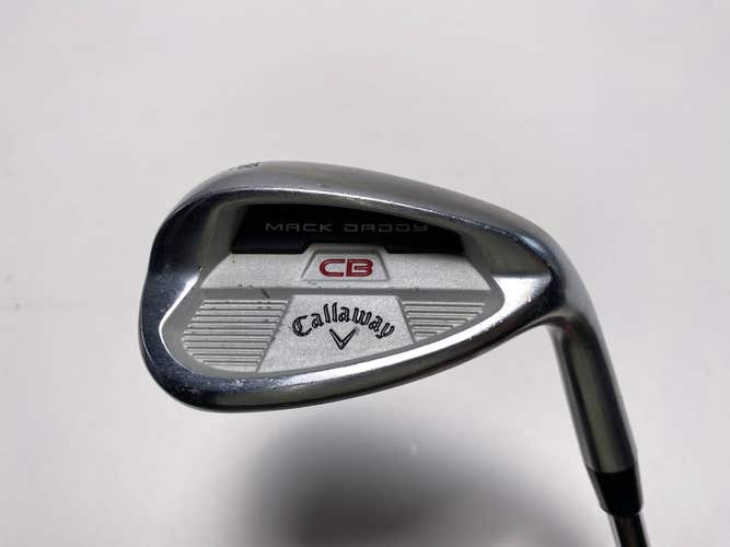Callaway Mack Daddy CB Wedge 58* 12 Bounce KBS Hi Rev 2.0 105g Steel Mens RH