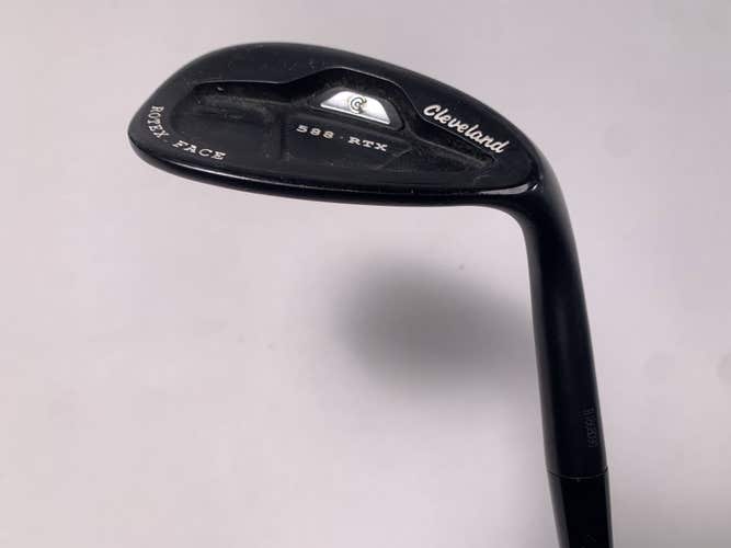Cleveland 588 RTX CB Black Pearl Lob Wedge LW 60* 12 Dynamic Gold RH