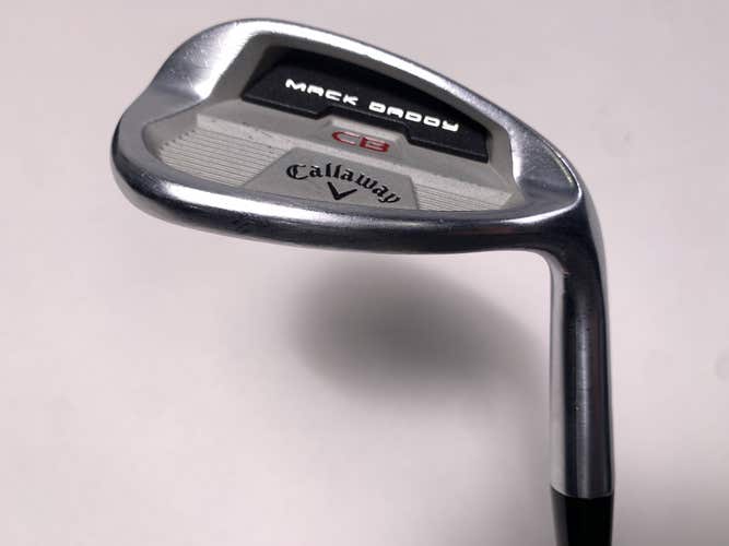 Callaway Mack Daddy CB Lob Wedge LW 58* 12 Bounce KBS Hi-Rev G 60g RH