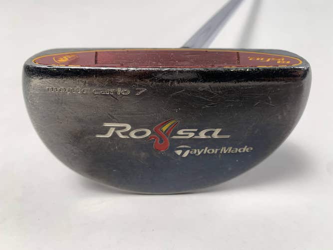 TaylorMade Rossa Monte Carlo 7 AGSI+ Putter 35" SuperStroke Tour 2.0 Mens RH