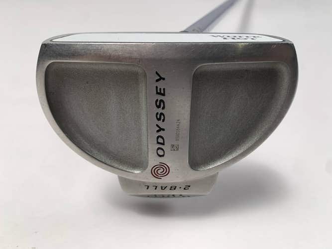 Odyssey White Hot 2-Ball Center Shaft Putter 34" Mens RH