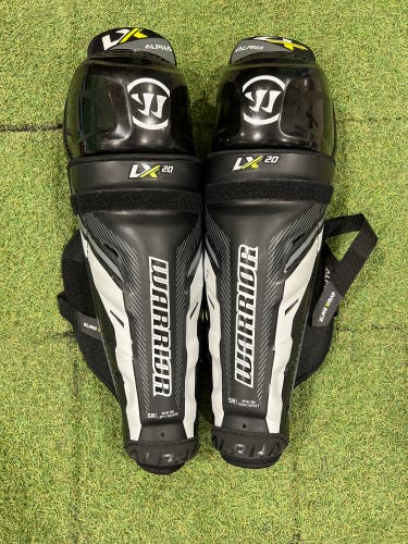 Senior Warrior Alpha LX 20 Shin Pads 16" (Used)