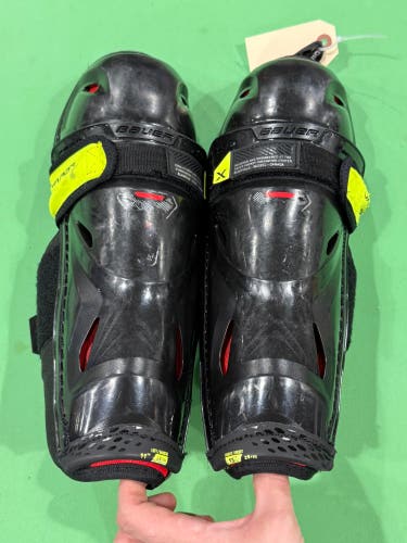 Used Junior Bauer Vapor 3X Shin Pads 11"