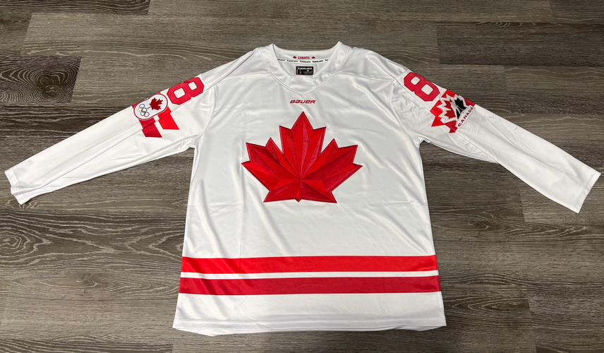 Team Canada 2026 Olympics Cale Makar Large Men's Bauer Jersey