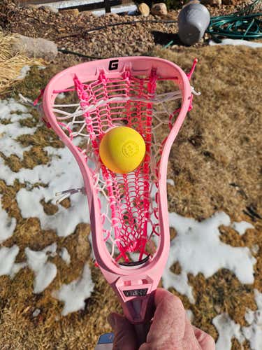 Used Gait Air 2 Head Dyed Pink with Pink Valkyrie Mesh
