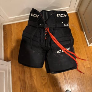 Senior Medium 2014 CCM c500 Hockey Goalie Pants Pro Stock (Used)