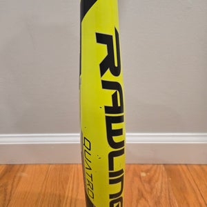 2018 Rawlings Quatro Composite BBCOR Certified Bat (-3) 29 oz 32" (Used)