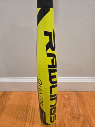 2018 Rawlings Quatro Composite BBCOR Certified Bat (-3) 29 oz 32" (Used)
