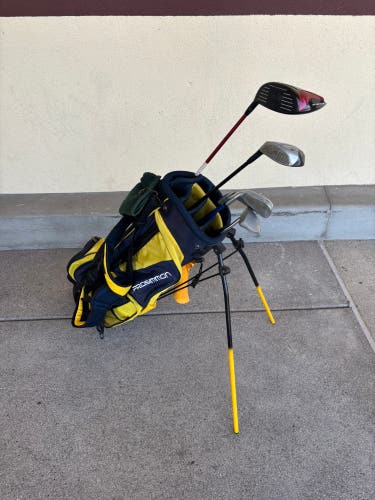 Junior Prosimmon 6 Club Set RH w/ Lynx LX2 Driver | Ages 12-14