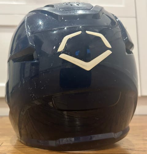Youth Small EvoShield XVT 2.0 NAVY Batting Helmet with LH Face Sheild (Used)