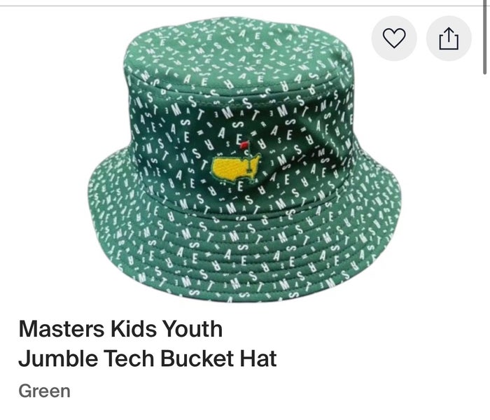 The Masters - Youth Golf Bucket Hat