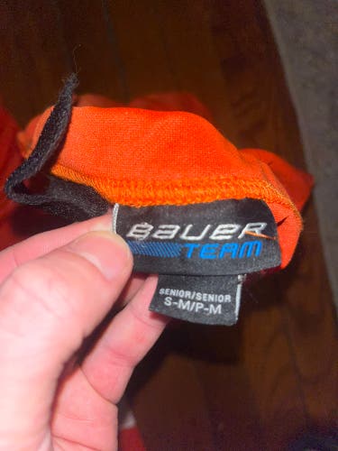 Orange Senior Medium Bauer Socks (New)