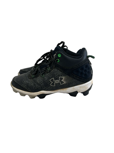 Used Under Armour HARPER 8 BB/SB Cleats Black Junior 03 11692-S000146995