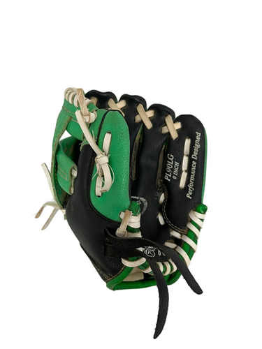 Used Rawlings PL90LG BB/SB Glove T-ball Black And Green 9" 11692-S000147008