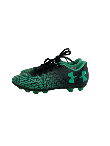 Used Under Armour CF FORCE Soccer Cleats Green Junior 01 11692-S000147024