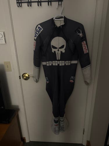 Unisex Medium Spyder U.S. Ski Team Ski Suit (Used) FIS Legal